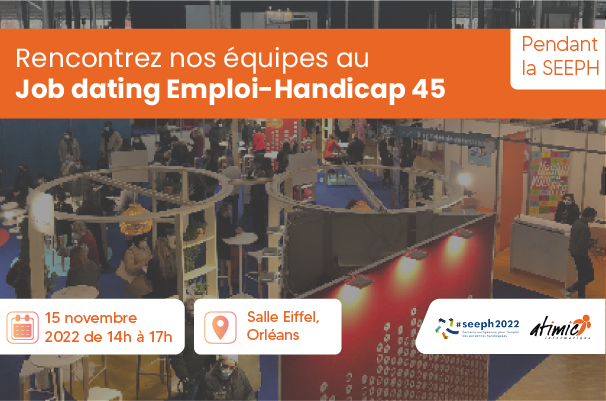 image de présentation Job Dating emploi handicap 45